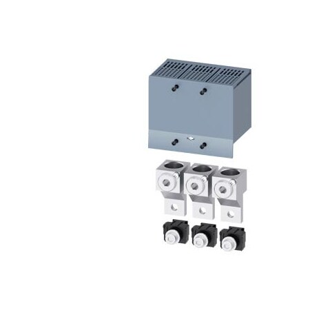 Siemens circular conduc. terminal TA2.2 50240 mmsqrd large with auxiliary conductor 3VA9213-0JC13