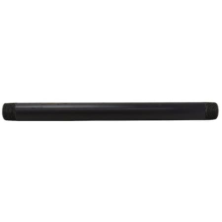 Genova Products LASCO 207120BC Pipe Nipple, 3/4 in, IPS, PVC, Gray, SCH 80 Schedule, 12 in L 384120D
