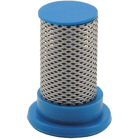 Green Leaf Tip Filter, Spray, Polypropylene/Stainless Steel, Blue Y8139004 6PK