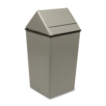 Witt Industries Large Square Hamper with Swingtop, Almond 1511HTAL