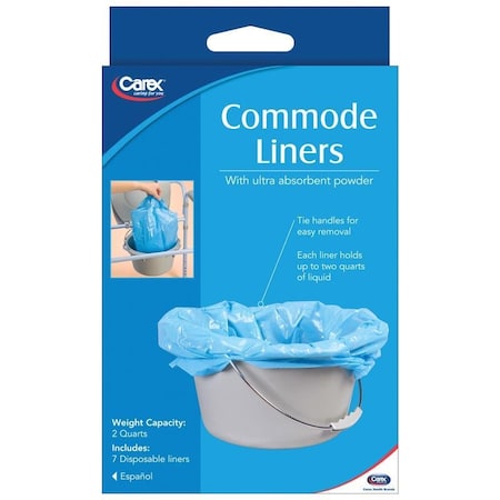 Carex Health Brands Sanitary Disposal Liners, 7PK FGP70900 0000