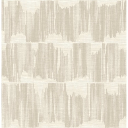 A-Street Prints Serendipity Beige Shibori Wallpaper 2764-24345