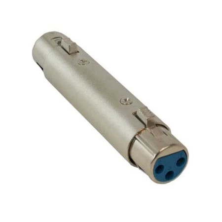 Sanoxy XLR Female to Female Gender Changer Coupler CBL-LDR-XR201-S400