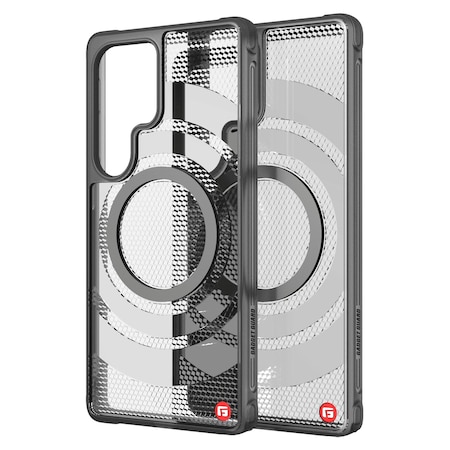 Gadget Guard Gform Reflector 2.0 Case For Samsung Galaxy S25 Ultra, Smoke Clear GGGFRF2218AP03D