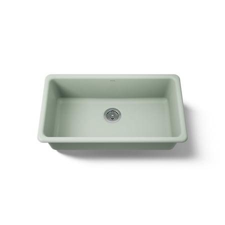 Iron/Tones 33" top-/undermount single-bowl kitchen sink