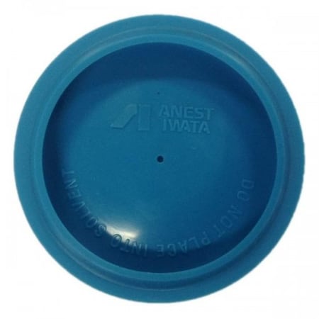 Anest Iwata Lid, Plastic, Blue, Use With: PCG2 Center Post Gravity Cup, PC61 Side Gravity Cup 94007321