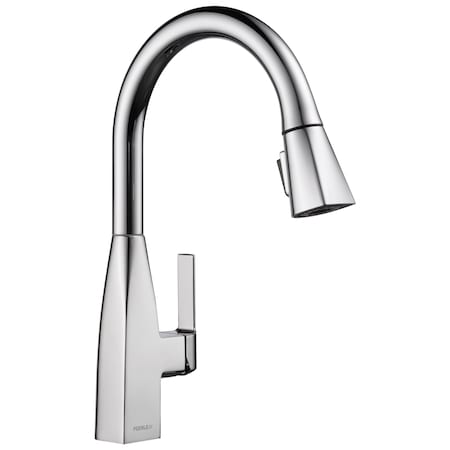 Peerless Xander Single-Handle Pull-Down Kitchen Faucet In Chrome P7919LF-TP