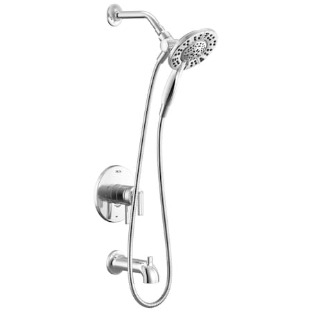 Delta Altado Monitor 17 Series Tub & Shower Trim With In2Ition In Chrome T17442-I