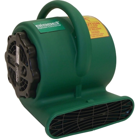 Bissell BigGreen Rental 3-Speed 4-Position 1050 CFM Air Mover Blower Fan BGAM3000