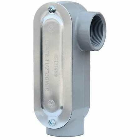 Dottie L.H. Dottie 3-1/2'' LL Threaded Conduit Body w/ Cover & Gasket LL350CG