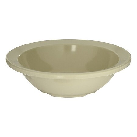 Carlisle Foodservice Rimmed Fruit Bowl, 4.4 oz., Melamine Tan PK48 KL805GR25