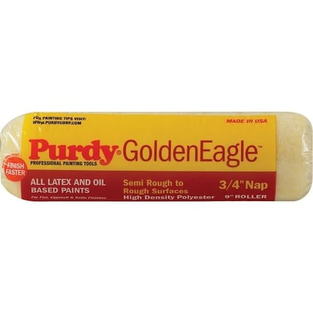 Krylon Purdy Golden Eagle 9 In. x 3/4 In. Knit Fabric Roller Cover 144608094