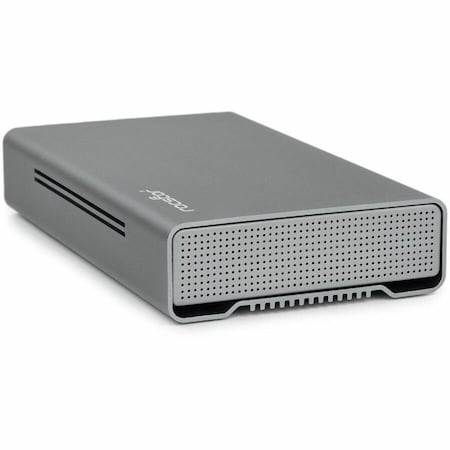 Rocstor ROCPRO D90 - 20TB - 7200 RPM - USB 3.1 10GBPS - ALUMINUM GRAY - SLIM A/C ADAPTER G35131-A1