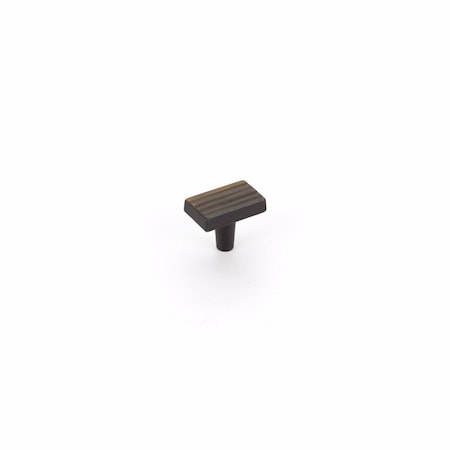 Schaub 1-1/2in Stradella Cabinet Knob Antique Bronze Finish 680-AZ