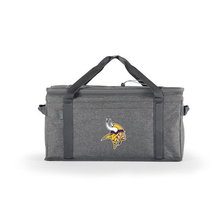 Picnic Time Family Of Brands NFL Minnesota Vikings - 64 Can Collapsible Cooler 716-00-105-184-2
