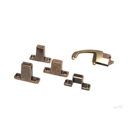 Rv Designer POSITIVE LATCH WITH 4 STRIKES TO FIT MOST DOORS - ANTIQUE FINISH H243