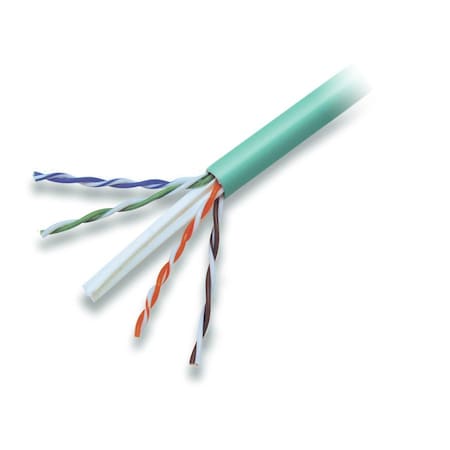 Belkin Cat6 Solid Bulk Cable 4Pr;23Awg;1000 Grn Plnm A7L704-1000GR-P