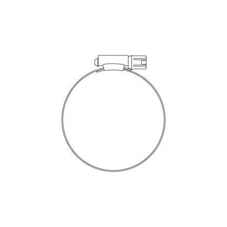 Yale REPLACEMENT CLAMP, HOSE 1/2, 1 1/4 INCH 62159500