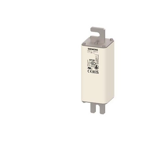 Siemens SITOR fuse size 2 160A aR 1000V dc/1250V VSI 1100V dc UL at MBC 7xIn screw 3NB1225-3KK15