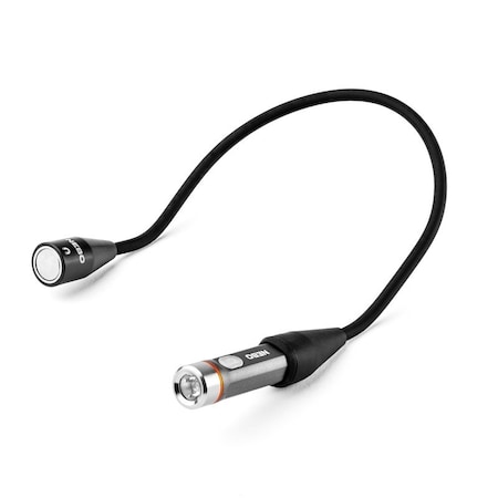 Nebo Franklin Flexbrite Hands-Free Rechargeable Flashlight, 4000 mAh, LED Lamp, 20, 80, 200, 350 Lumens NEB-FLT-1038