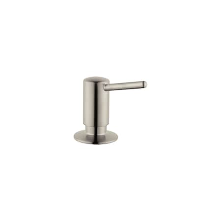 Hansgrohe Soap Dispenser, Contemporary in Polished Nickel 04539830