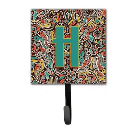 Carolines Treasures Letter H Retro Tribal Alphabet Initial Leash and Key Holder CJ2013-HSH4