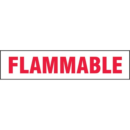 Accuform SAFETY LABEL FLAMMABLE 2 X 9 LCHL573XVE