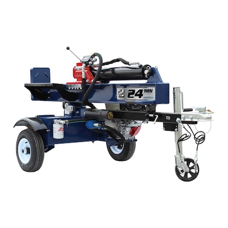 Iron & Oak Log Splitter, 24-Ton, Honda GX160 BHVH2418GX