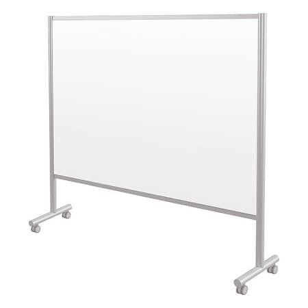 Mooreco Dry Erase White Board, 72" H, 72" W, Steel 59081