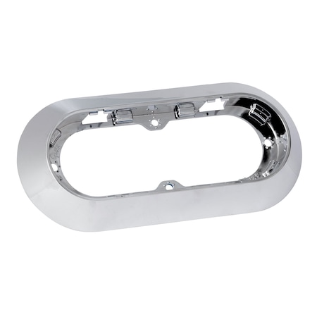 Grote Surface Mount, Chrome, Snap- In 42153