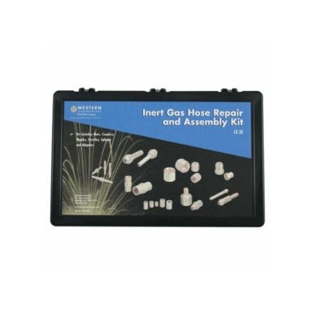 Western Enterprises Inert Gas Hose Repair Kit, 200 psig, B-Size CGA-032 312-WD2107