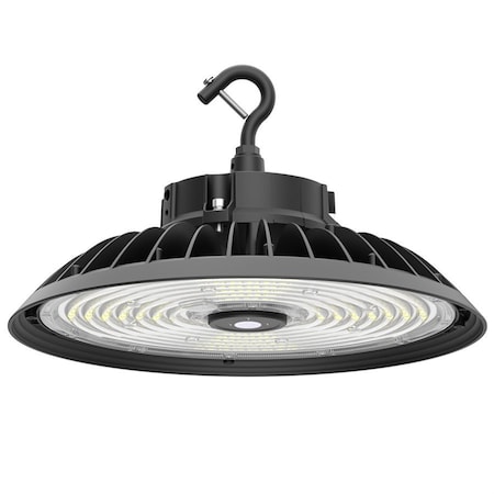 Sunlite LED 100W-200W Tunable 15000-30000 Lumens, 35K-50K CCT Dimmable Black UFO High Bay Fixture 89795-SU
