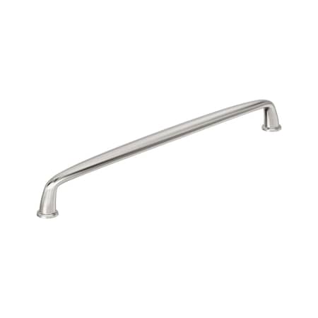 Amerock Kane 10-1/16 inch 256mm Center-to-Center Satin Nickel Cabinet Pull BP53810G10