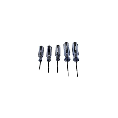 Master Mechanic Screwdriver Set, Precision Torx, 5-Pc. 167484
