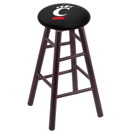 Holland Bar Stool Co Maple Bar Stool, Dark Cherry Finish, Cincinnati Seat RC30MSDC