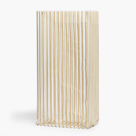 Nashville Wraps Gold Vertical Stripes Cello Bags, 5x3x11.75, 100PK C4BGVSP
