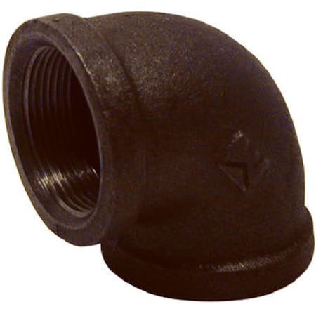 Pannext Fittings B-L9012 1.25 in. Black 90 Degree Equal Elbow 448145