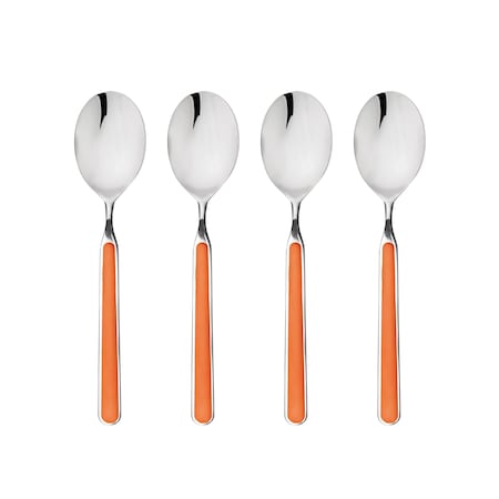 Mepra Fantasia Coffee Spoon Set - 4 Pcs. - Carrot 10F744407