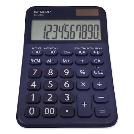 Sharp SHR Desktop CalculatorBlue ELM335BBL