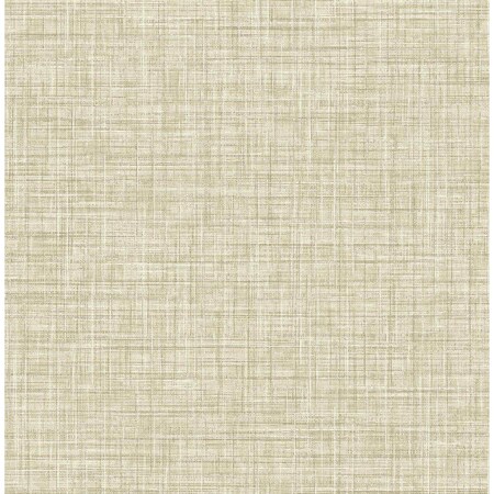 A-Street Prints Mendocino Light Brown Linen Wallpaper 2821-24277