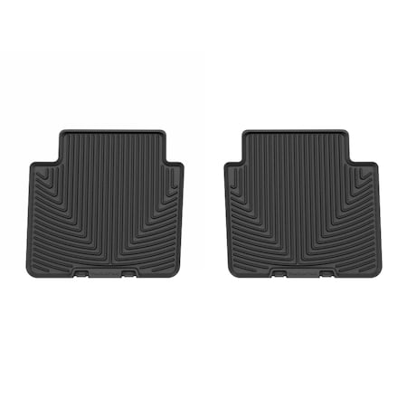 Weathertech Black, Rear All Weather Floor Mats W630