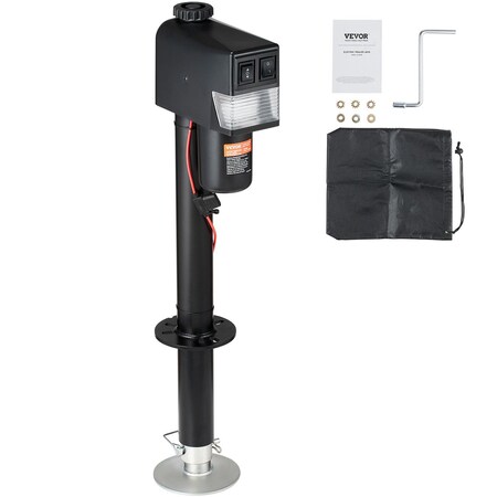 Vevor Electric Trailer Jack 3500 lbs Power Tongue Jack for RV Trailer and Camper EJ3500B