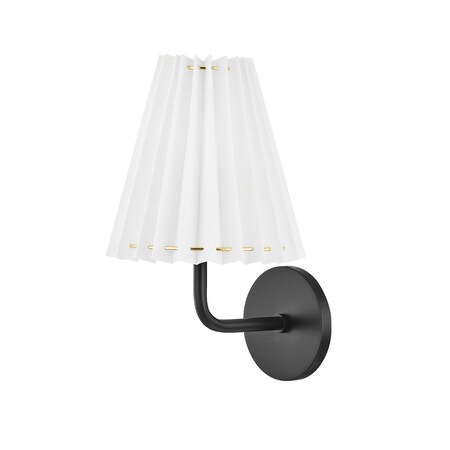 Mitzi Demi 1 Light Wall Sconce 4.75 In. Soft Black H476101A-SBK