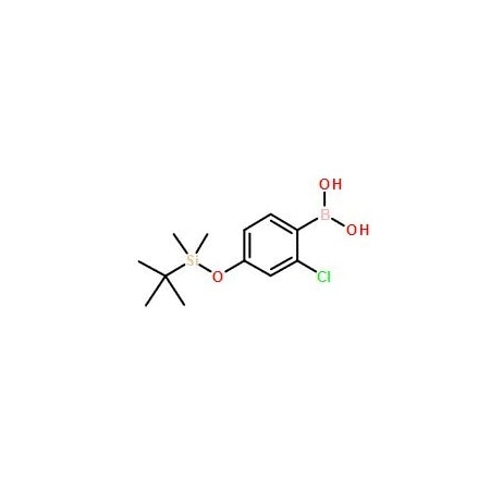 Ak Scientific (4-((tert-Butyldimethylsilyl)oxy)-2-chlorophenyl)boronic acid (5g), CAS 412343-21-6 5668AB-5g
