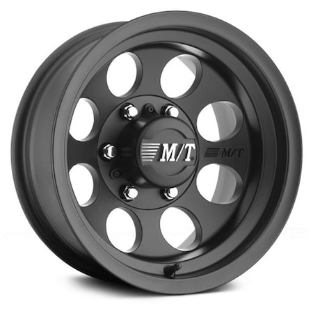 Mickey Thompson 5 x 5 Backspacing 4.5 Classic III Wheels, Black MTT90000001794