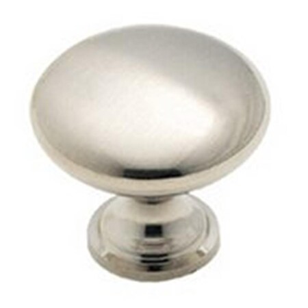 Gardencare 14404SCH 1.19 In. Round Knob Brushed Satin Chrome GA434459