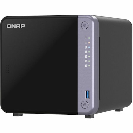 Qnap TS-432X 4-Bay ARM-based NAS with Hardware Encryption, Quad Core 2.0GHz, 4GB DDR4 RAM, 10GbE(SF TS-432X-4G-US