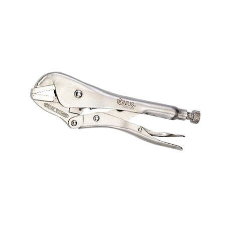 Genius Tools Straight Jaws Pliers, 7in L 530307RA