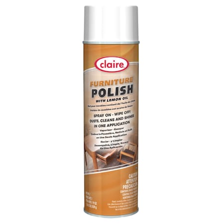 Claire Multi-Surface Furniture Polish, 20oz Can CL811-1