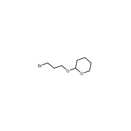 Ak Scientific 2-(3-Bromopropoxy)-tetrahydro-2H-pyran, 0.5% potassium carbonate as stabilizer (5g), CAS 33821-94-2 Y8779-5g